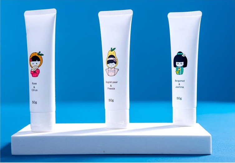 Hand cream tubes